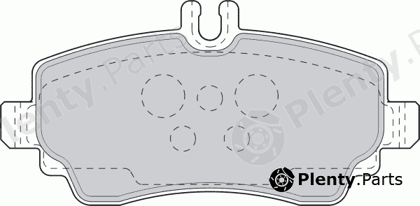  FERODO part FDB1356 Brake Pad Set, disc brake
