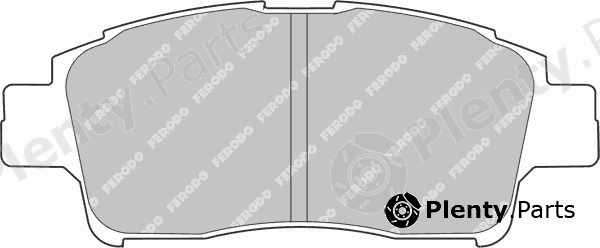  FERODO part FSL1368 Brake Pad Set, disc brake