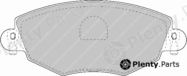  FERODO part FSL1425 Brake Pad Set, disc brake