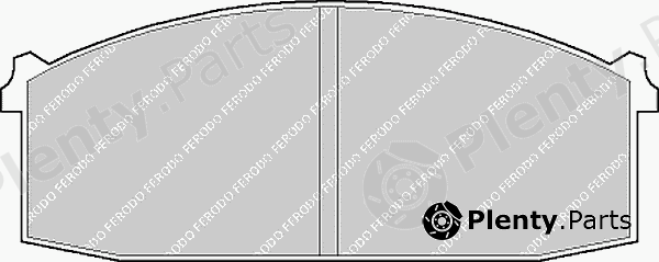  FERODO part FDB225 Brake Pad Set, disc brake