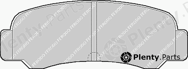  FERODO part FDB283 Brake Pad Set, disc brake