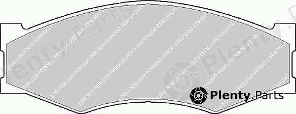  FERODO part FSL340 Brake Pad Set, disc brake