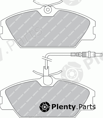  FERODO part FSL406 Brake Pad Set, disc brake