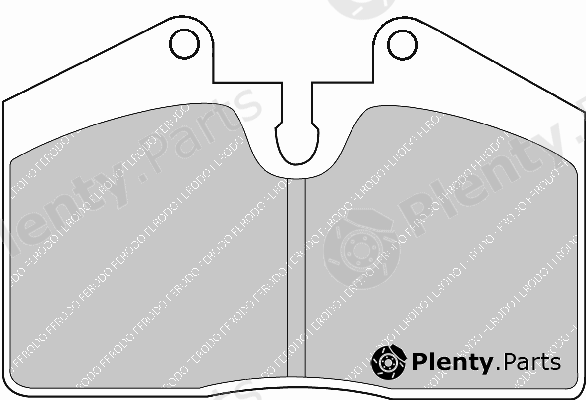  FERODO part FDB451 Brake Pad Set, disc brake