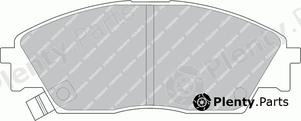  FERODO part FSL598 Brake Pad Set, disc brake