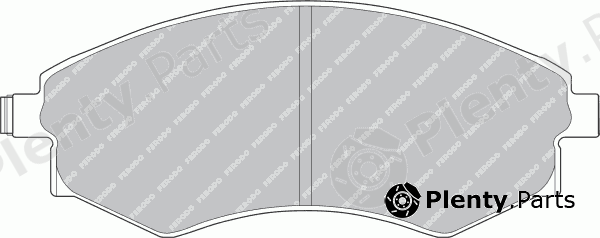  FERODO part FSL600 Brake Pad Set, disc brake