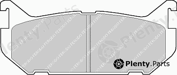  FERODO part FSL869 Brake Pad Set, disc brake