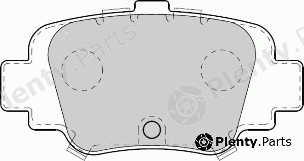  FERODO part FDB992 Brake Pad Set, disc brake