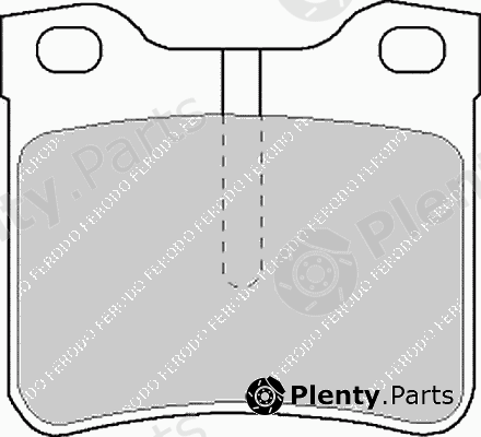  FERODO part FVR1044 Brake Pad Set, disc brake