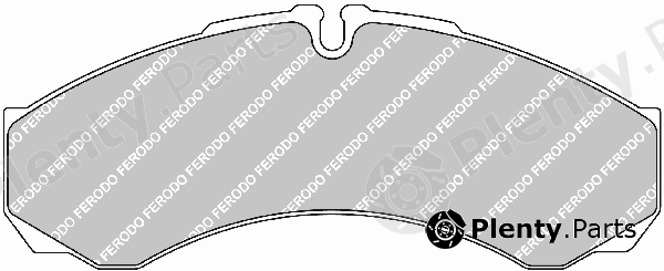  FERODO part FSL1102 Brake Pad Set, disc brake