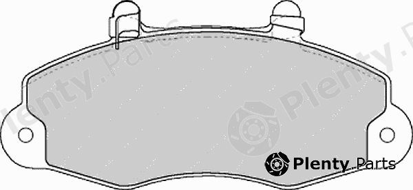  FERODO part FVR1338 Brake Pad Set, disc brake