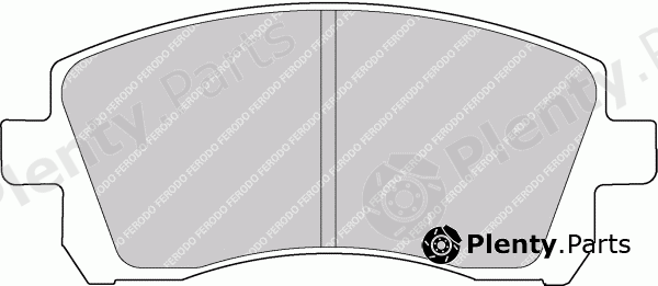  FERODO part FDB1327 Brake Pad Set, disc brake