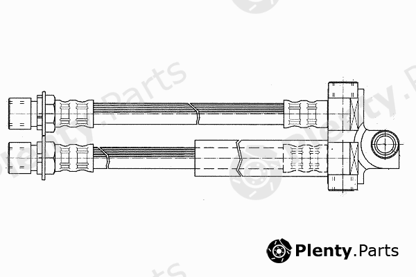  FERODO part FHY2343 Brake Hose