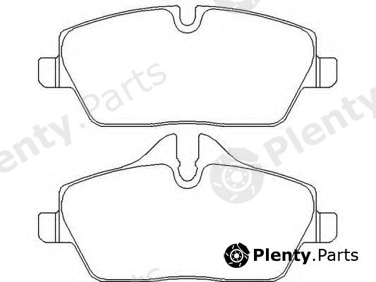  BREMBO part P06034 Brake Pad Set, disc brake