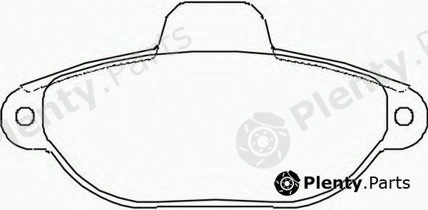  BREMBO part P23060 Brake Pad Set, disc brake