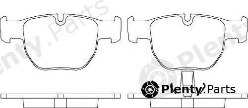  BREMBO part P44012 Brake Pad Set, disc brake