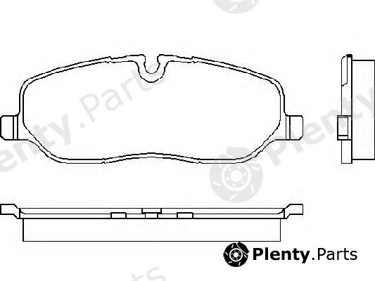  BREMBO part P44014 Brake Pad Set, disc brake