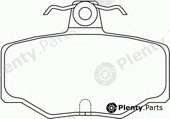  BREMBO part P56024 Brake Pad Set, disc brake