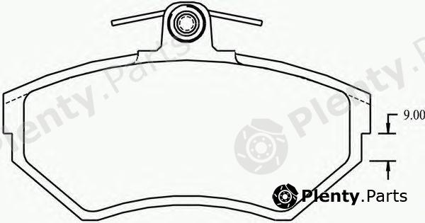  BREMBO part P85042 Brake Pad Set, disc brake