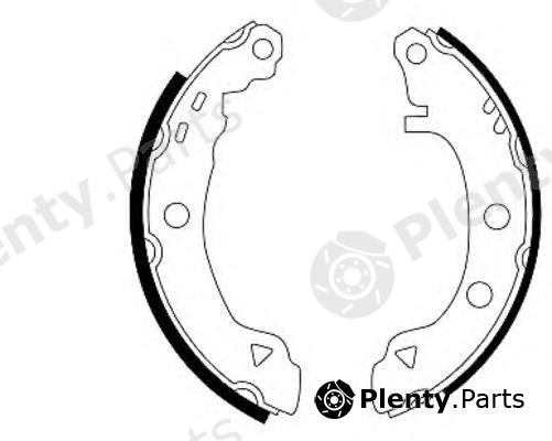  MINTEX part MFR279 Brake Shoe Set
