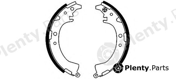  MINTEX part MFR485 Brake Shoe Set
