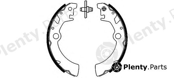  MINTEX part MFR445 Brake Shoe Set