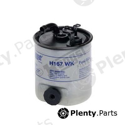  HENGST FILTER part H167WK Fuel filter