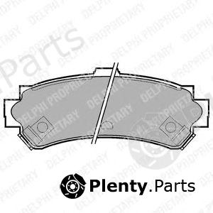  DELPHI part LP1012 Brake Pad Set, disc brake