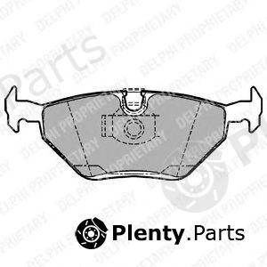  DELPHI part LP1107 Brake Pad Set, disc brake