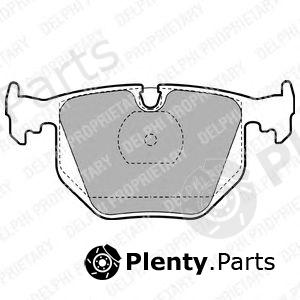  DELPHI part LP1143 Brake Pad Set, disc brake
