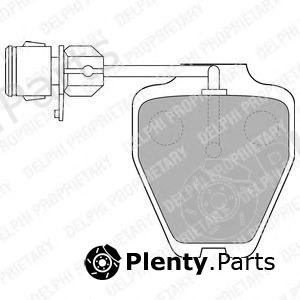  DELPHI part LP1530 Brake Pad Set, disc brake