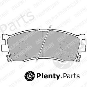  DELPHI part LP1702 Brake Pad Set, disc brake