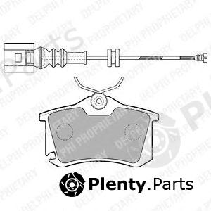  DELPHI part LP1815 Brake Pad Set, disc brake