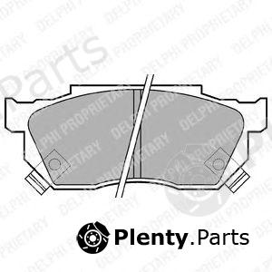  DELPHI part LP445 Brake Pad Set, disc brake