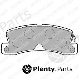  DELPHI part LP834 Brake Pad Set, disc brake