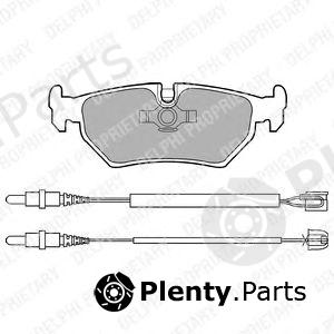  DELPHI part LP910 Brake Pad Set, disc brake