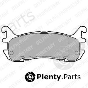  DELPHI part LP932 Brake Pad Set, disc brake