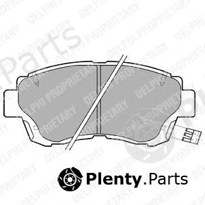  DELPHI part LP936 Brake Pad Set, disc brake