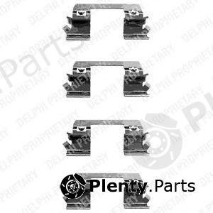  DELPHI part LX0336 Accessory Kit, disc brake pads