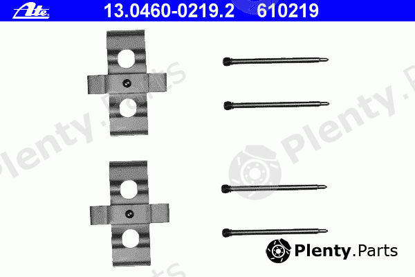  ATE part 13.0460-0219.2 (13046002192) Accessory Kit, disc brake pads