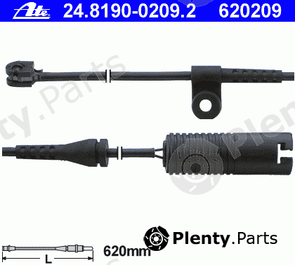  ATE part 24.8190-0209.2 (24819002092) Warning Contact, brake pad wear