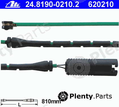  ATE part 24.8190-0210.2 (24819002102) Warning Contact, brake pad wear