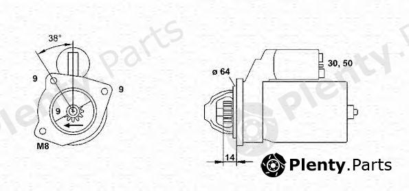  MAGNETI MARELLI part 063102003010 Starter
