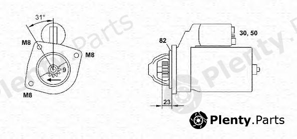 MAGNETI MARELLI part 063114014010 Starter