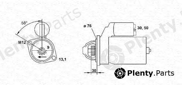  MAGNETI MARELLI part 943223438010 Starter