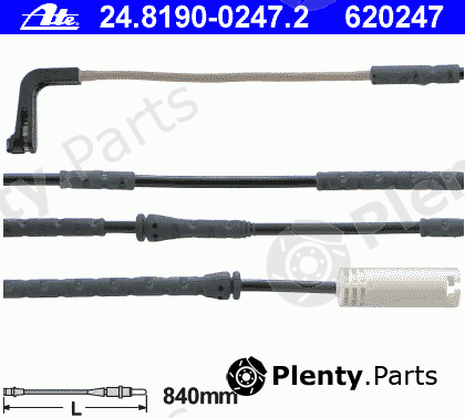  ATE part 24.8190-0247.2 (24819002472) Warning Contact, brake pad wear