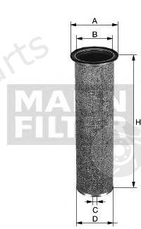  MANN-FILTER part CF16219 Secondary Air Filter