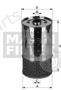  MANN-FILTER part PF1055/1x (PF10551X) Oil Filter