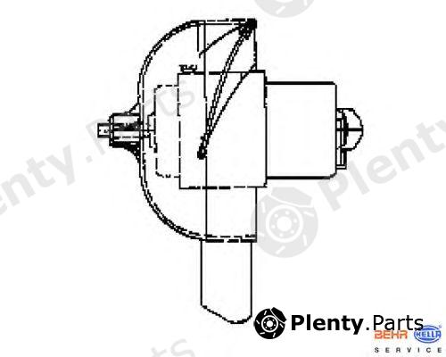  BEHR part 8EW009160-321 (8EW009160321) Interior Blower
