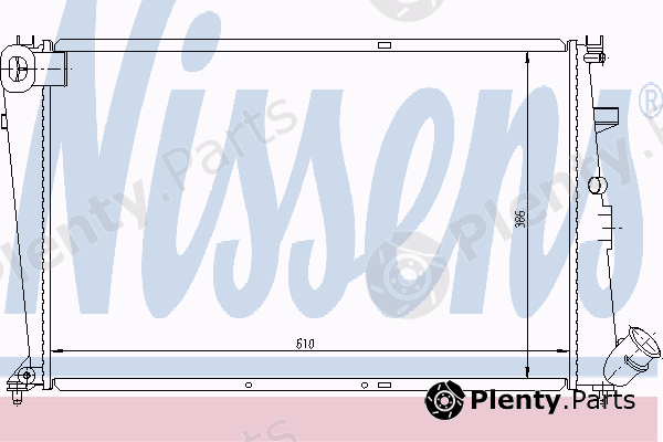  NISSENS part 61303 Radiator, engine cooling